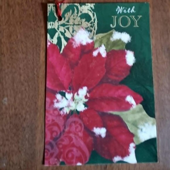 Lot of 50 Upcycled Christmas Gift Tags - Picture 1 of 14